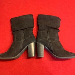 Style & Co. Black Heeled Boots